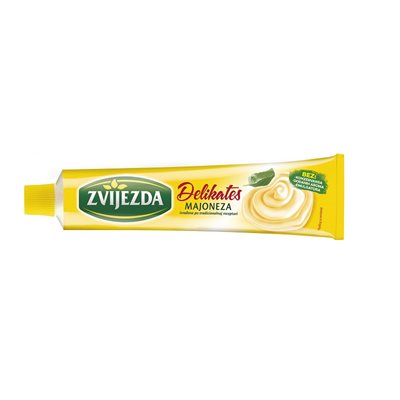 Wholesale Zvijezda Traditional Mayonnaise 165G Tube- Bulk
