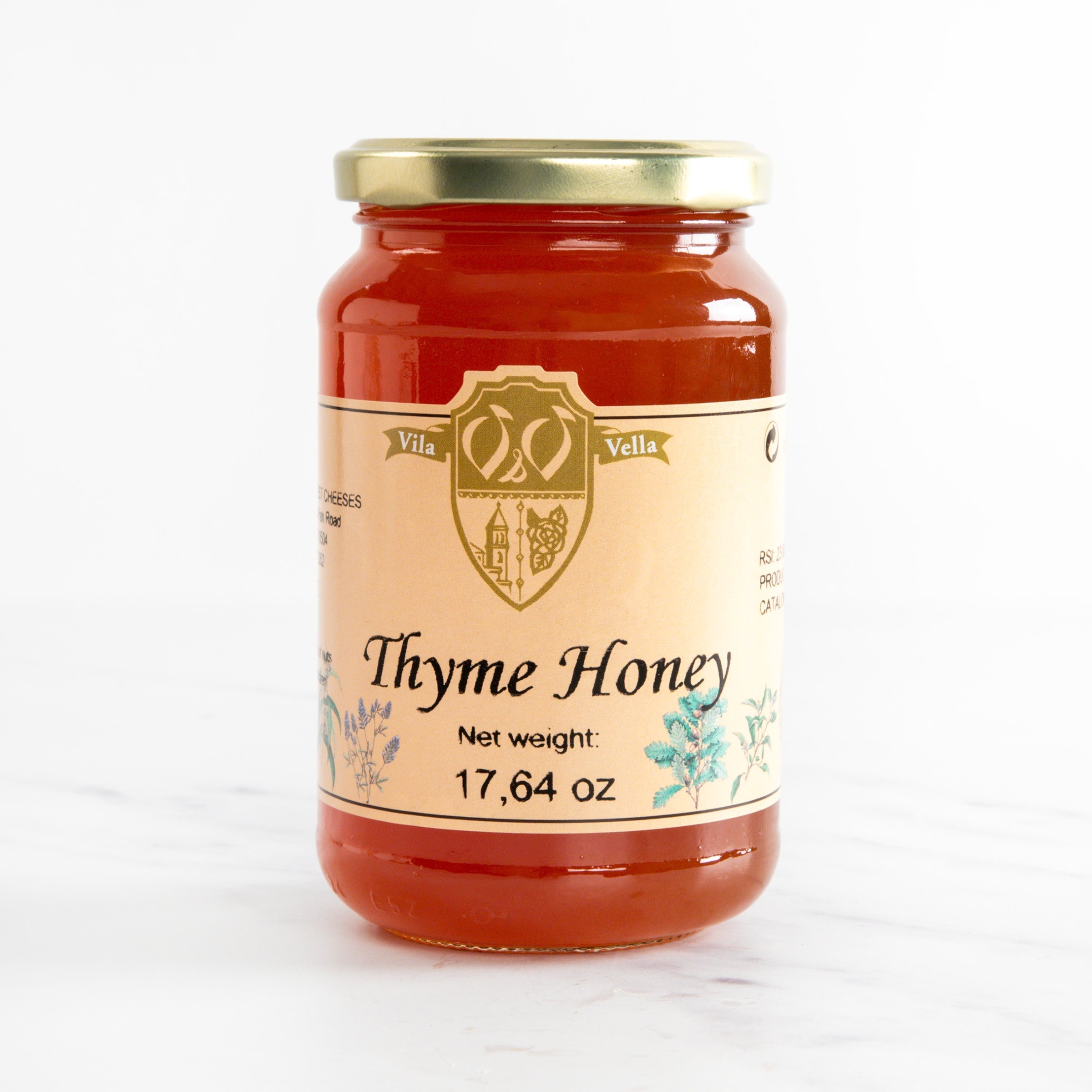 Vila Vella Thyme Honey 17.64oz 6ct