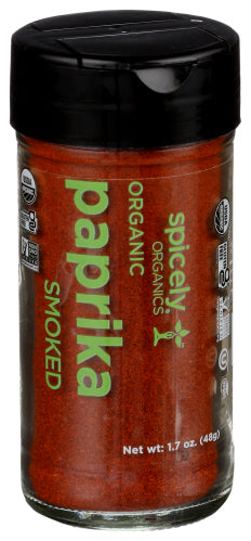 Wholesale Spicely Organics Smoked Organic Paprika 1.7 oz Shaker- Bulk