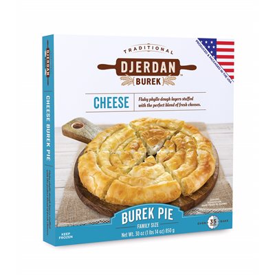 Wholesale Djerdan Cheese Burek 850g box-8 Ct Case Bulk