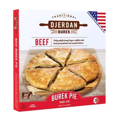 Wholesale Djerdan Flat Burek w/ground beef 850g- Bulk