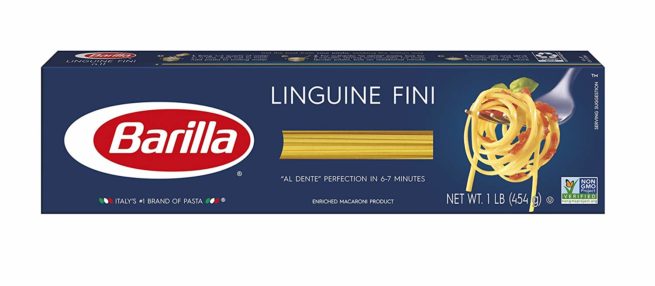 Wholesale Linguine Fini Pasta Barilla 1 LB-20 Ct Case Bulk