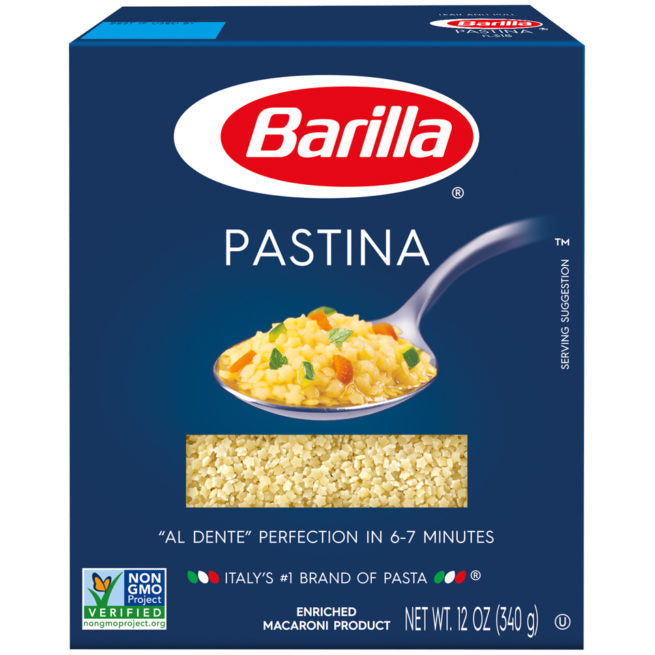 Wholesale Pastina Pasta Barilla 12 OZ-16 Ct Case Bulk