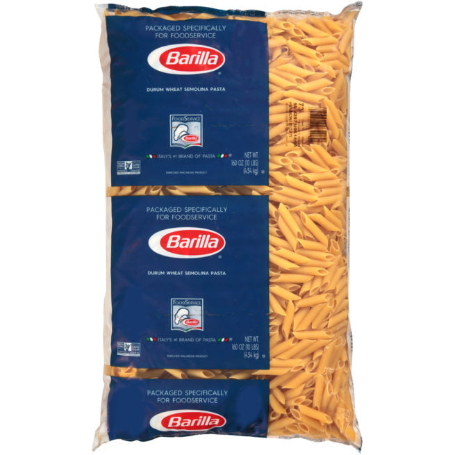 Barilla Pennoni Rigate – Bulk Pasta 10 LB