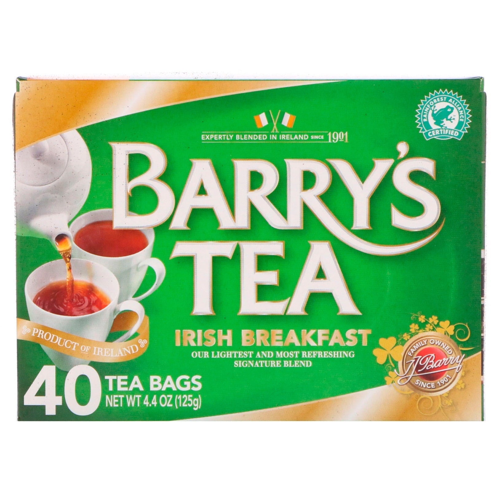 Barry's Tea Irish Breakfast Tea 4.40 oz Box