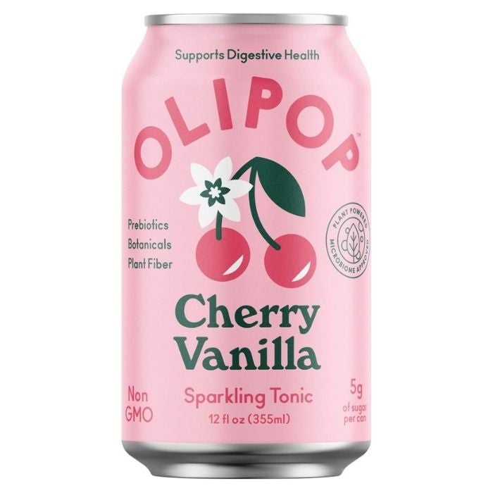 Olipop Cherry Vanilla 12 Fl Oz Can