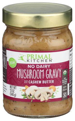 Primal Kitchen Gravy Mushroom Butter 12oz 6ct