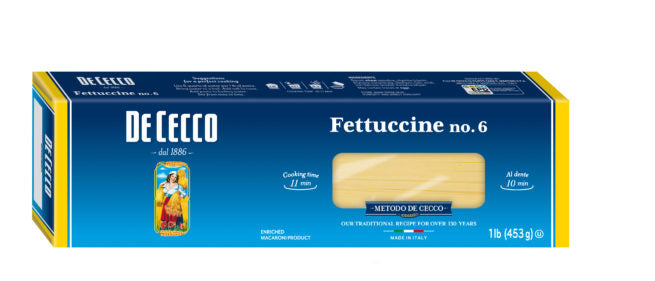 De Cecco Fettuccine Pasta 16 OZ