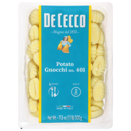 Wholesale De Cecco Potato Gnocchi Pasta 17.6 OZ-12ct Case Bulk