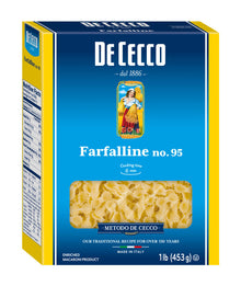 Wholesale De Cecco Farfalline Pasta 16 oz- Bulk