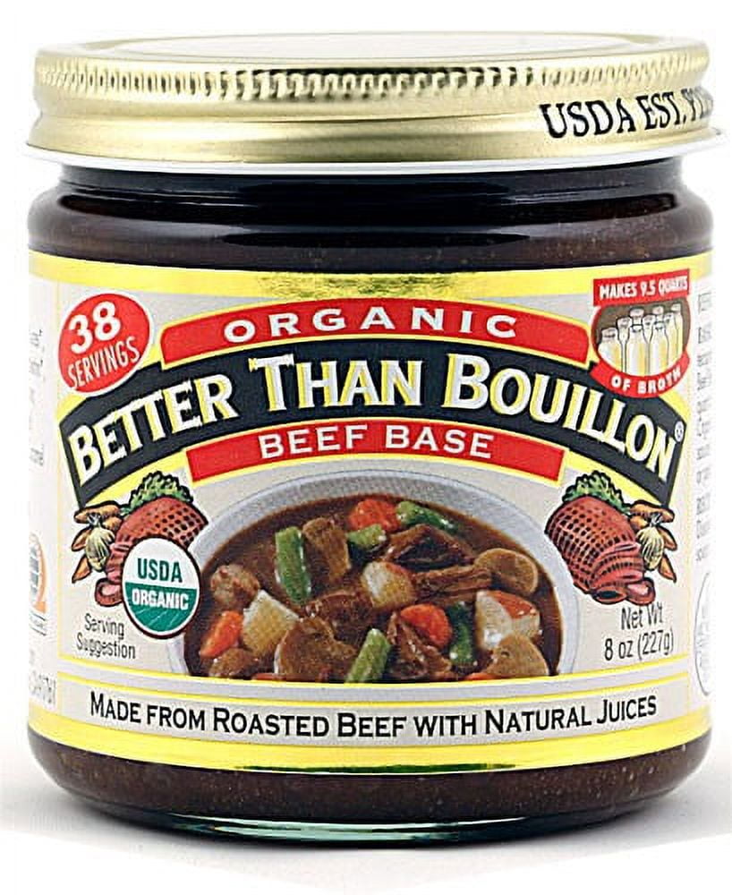 Better Than Bouillon Organic Beef Base 8 oz Jar
