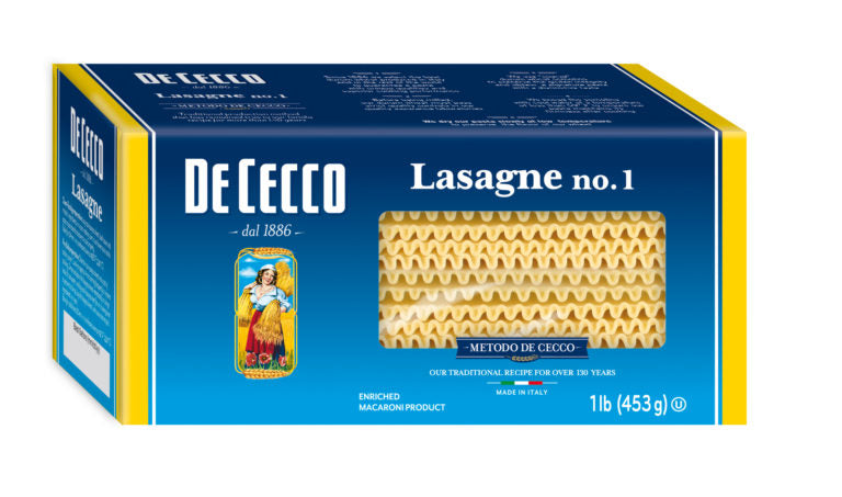 Wholesale De Cecco Lasagna Pasta 16 OZ-12ct Case Bulk