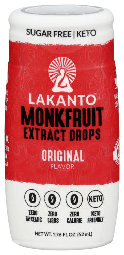 Wholesale Lakanto Original Liquid Monkfruit Sweetener 1.85 oz Bottle- Bulk