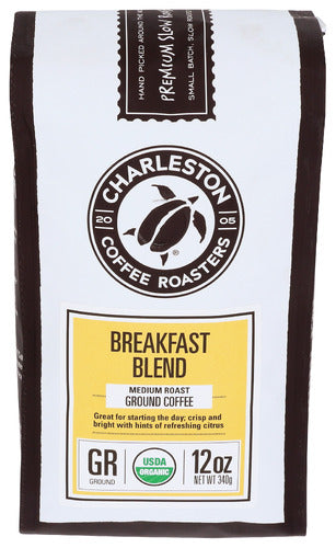 Charleston Coffee Roasters Breakfast Blend 12oz 6ct