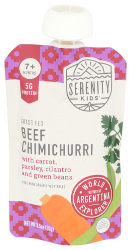Wholesale Serenity Kids Food Baby Beef Chimichurri 3.5oz- Bulk