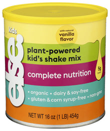 Wholesale Else Plant-Powered Kid's Mix Shake Vanilla Plant Protein 16 oz- Bulk