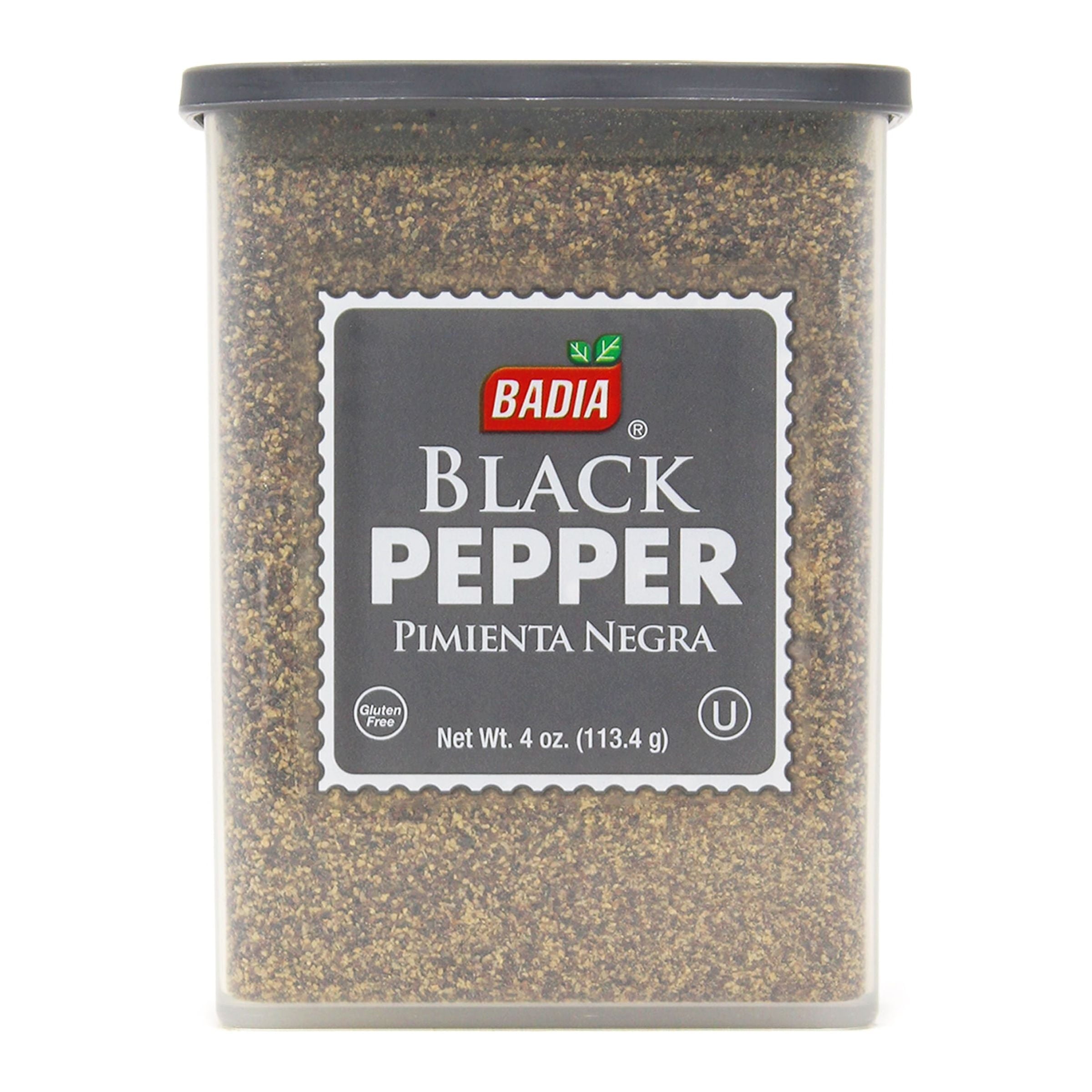 Badia Spices Black Grounded Pepper 4 oz Shaker