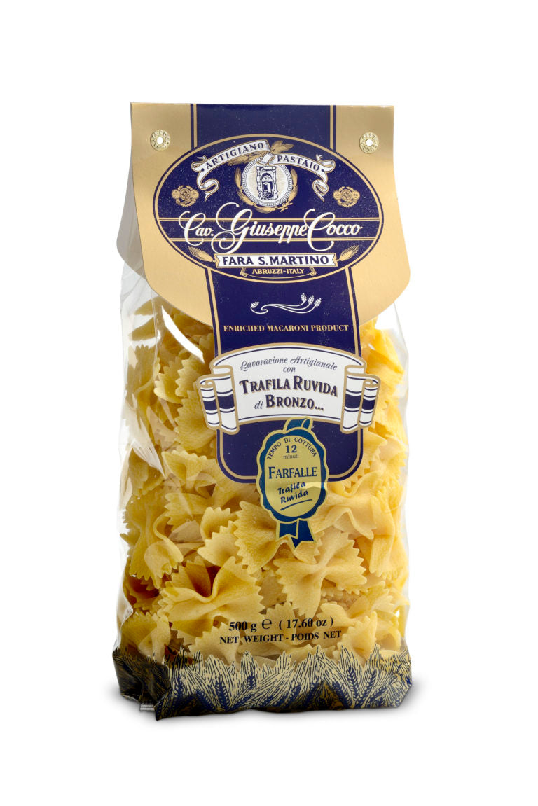 Wholesale Giuseppe Cocco Farfalle Pasta 17 oz- Bulk