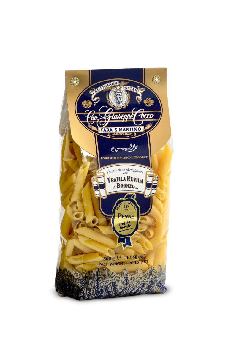 Giuseppe Cocco Penne Lisce Pasta 17.5 oz