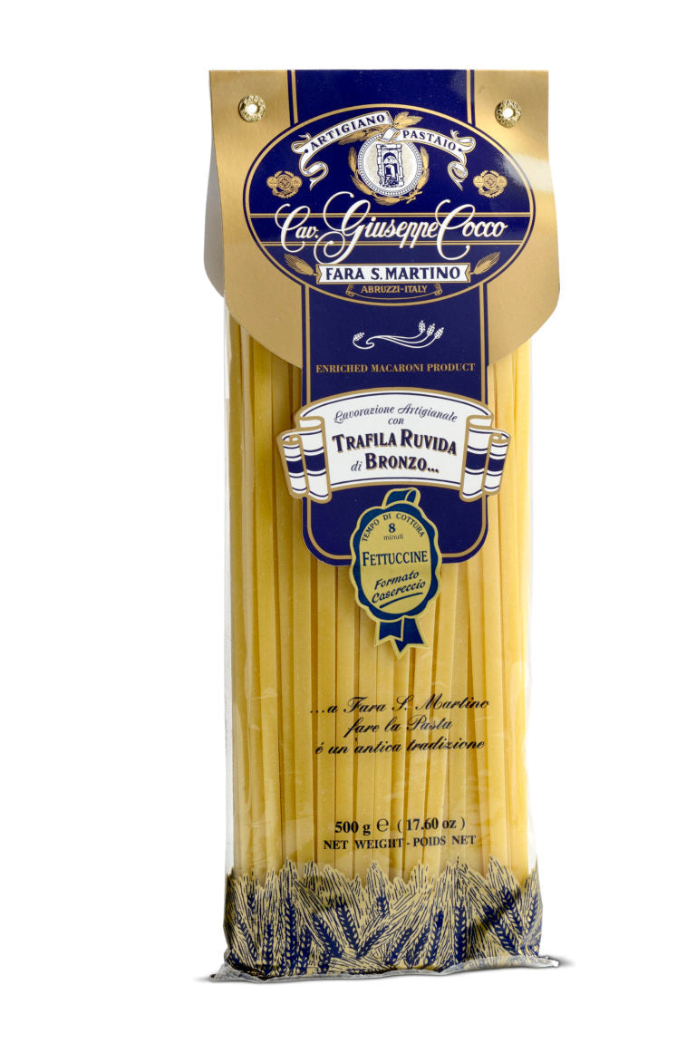 Wholesale Giuseppe Cocco Fettucine Pasta 17.5 oz-12ct Case Bulk