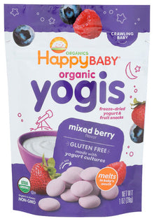 Wholesale HappyBaby Yogis Mixed Berry 1 oz- Bulk