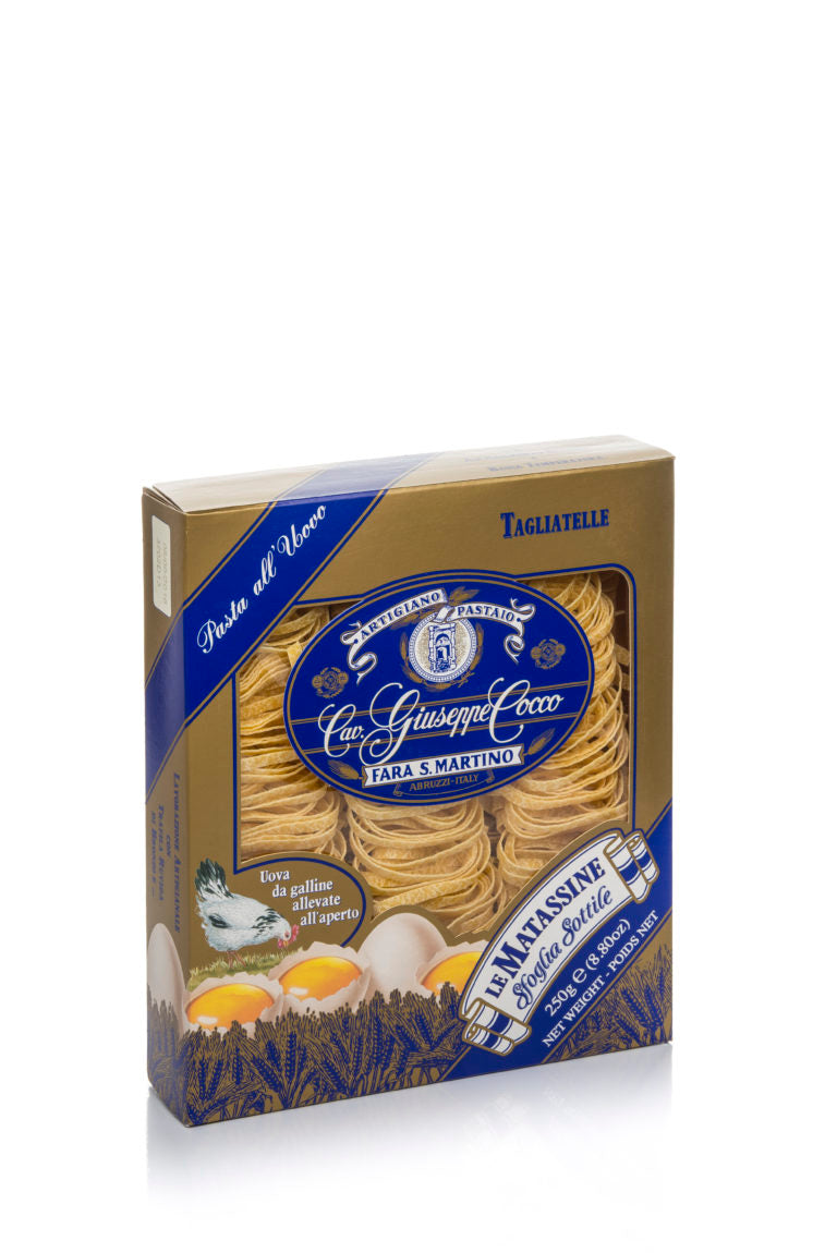 Wholesale Giuseppe Cocco Egg Tagliatelle Pasta 8.75 OZ-12ct Case Bulk