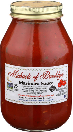 Michaels Of Brooklyn Sauce Marinara 32oz 6ct