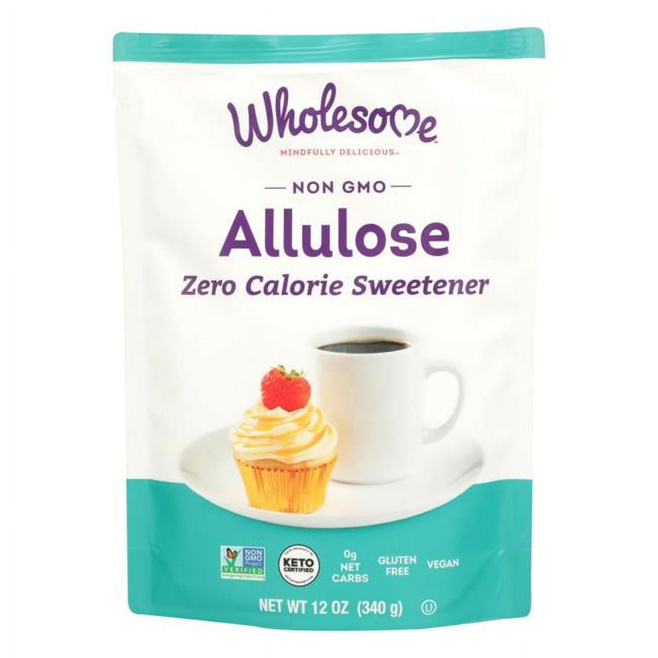 Wholesome Allulose Zero Calorie Sweetener 12 Oz Pouch
