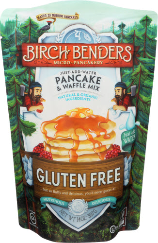 Birch Benders Gluten Free Pancake & Waffle Mix 14oz 6ct