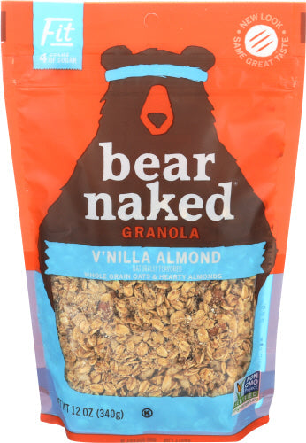 Bear Naked Fit Vanilla Almond Crunch Granola 12oz 6ct