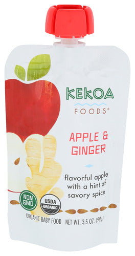 Wholesale Food Baby Apple & Ginger 3.5oz 6ct-6.0ct Case Bulk