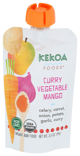 Wholesale Kekoa Foods Curry Vegetable Mango 3.5 oz- Bulk