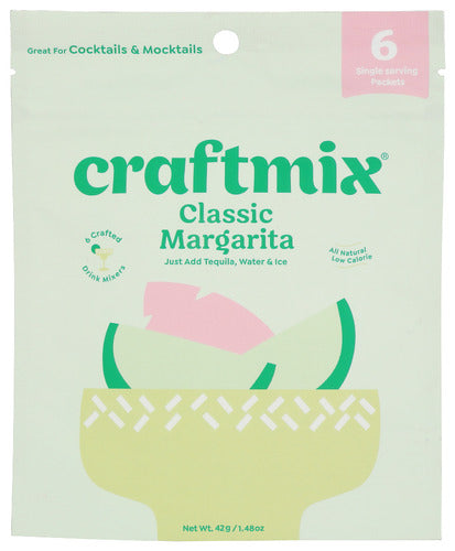 Craftmix Classic Margarita Cocktail Mixers 2.96oz 12ct