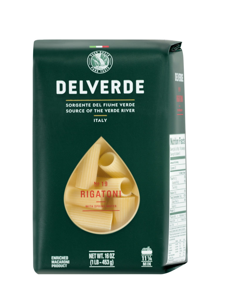 Wholesale Delverde Rigatoni Pasta 1 LB-12ct Case Bulk