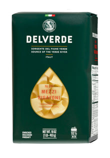 Wholesale Delverde Mezzi Rigatoni 1 lb- Bulk