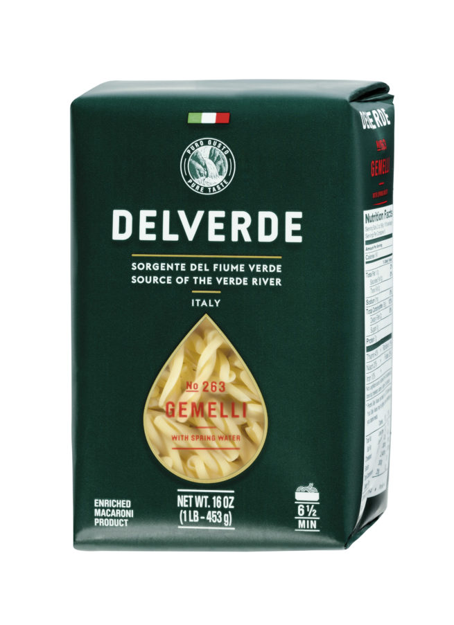 Wholesale Delverde Gemelli Pasta 1 LB-12ct Case Bulk