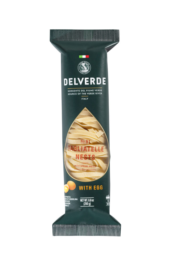 Wholesale Delverde Egg Tagliatelle Pasta 8.8 OZ-12ct Case Bulk