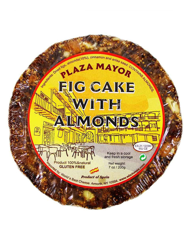 Plaza Mayor Fig Cake with Almonds 5kg 1ct