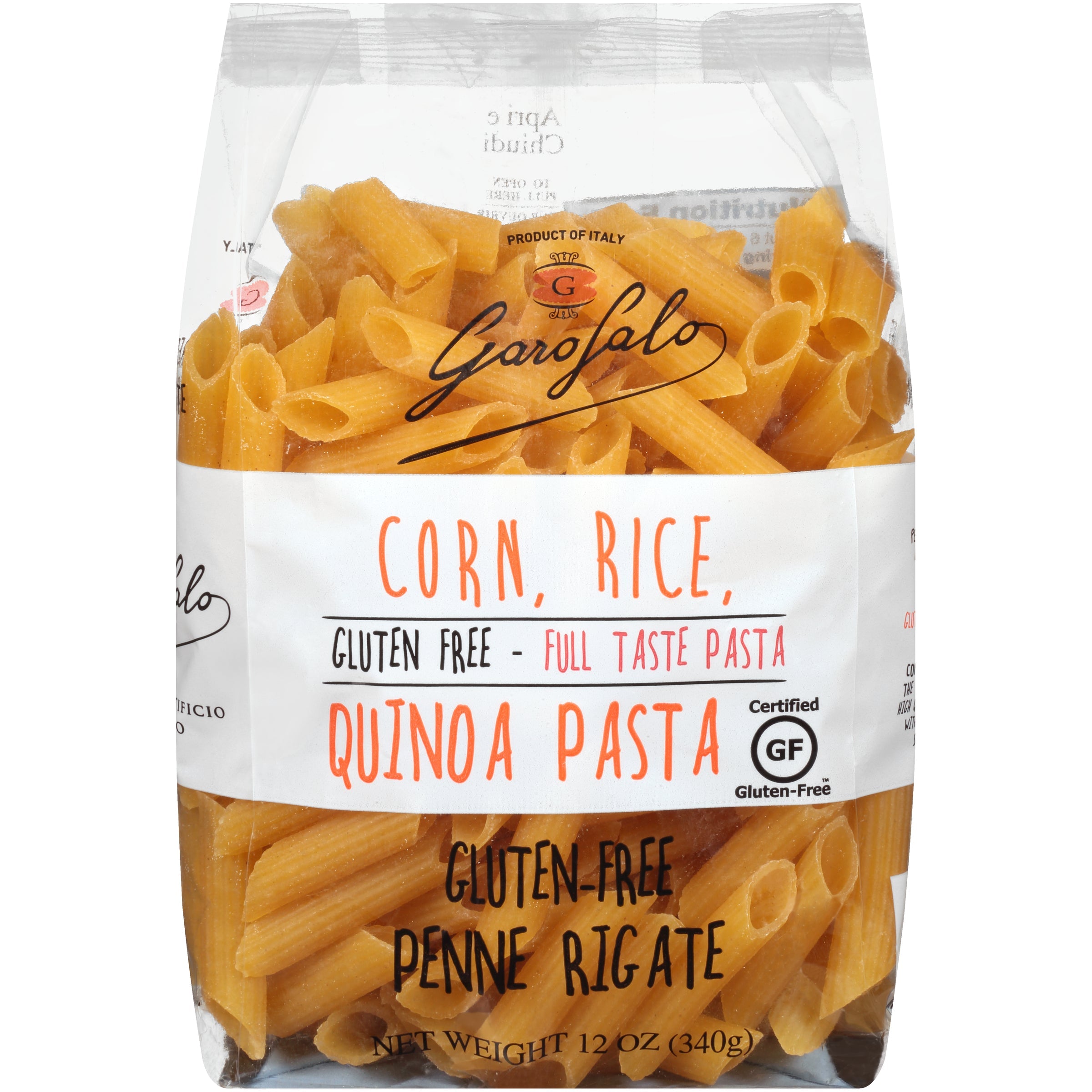 Wholesale Garofalo Gluten Free Penne Pasta | 12 oz-12ct Case Bulk