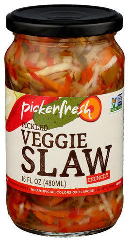 Pickerfresh Veggie Olives Slaw Pickles 16oz 6ct