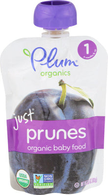 Wholesale Plum Organics Prunes Organic Baby Food 3.5oz- Bulk