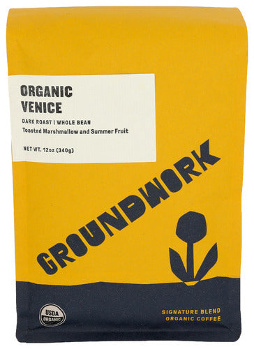 Groundwork Coffee Organic Venice 12oz 6ct