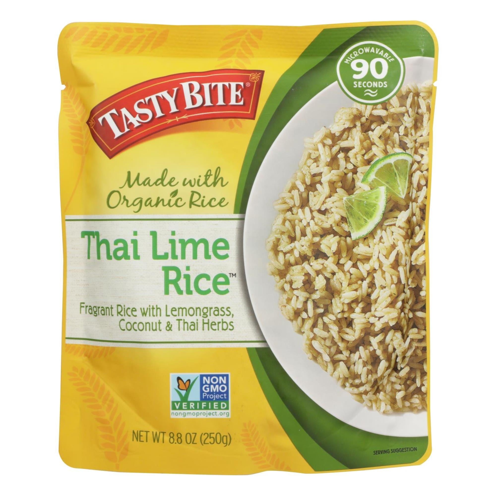 Tasty Bite Rice Thai Lime 8.8 Oz
