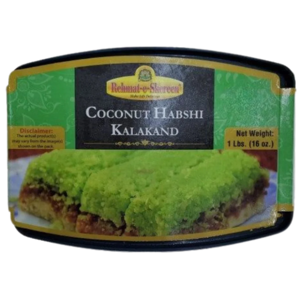 Wholesale Rehmat E Shereen Coconut Habshi Kalakand 1lb- Bulk