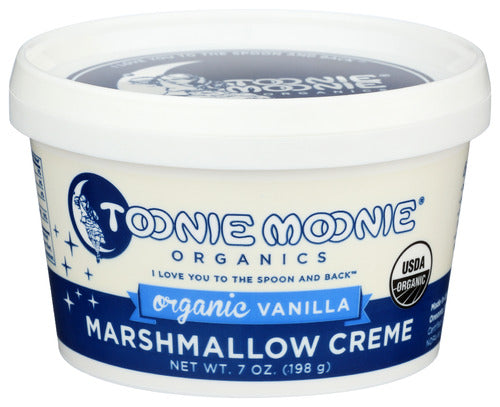 Wholesale Toonie Moonie Organics Ltd Organic Vanilla Marshmallow Creme 7 oz Jar- Bulk