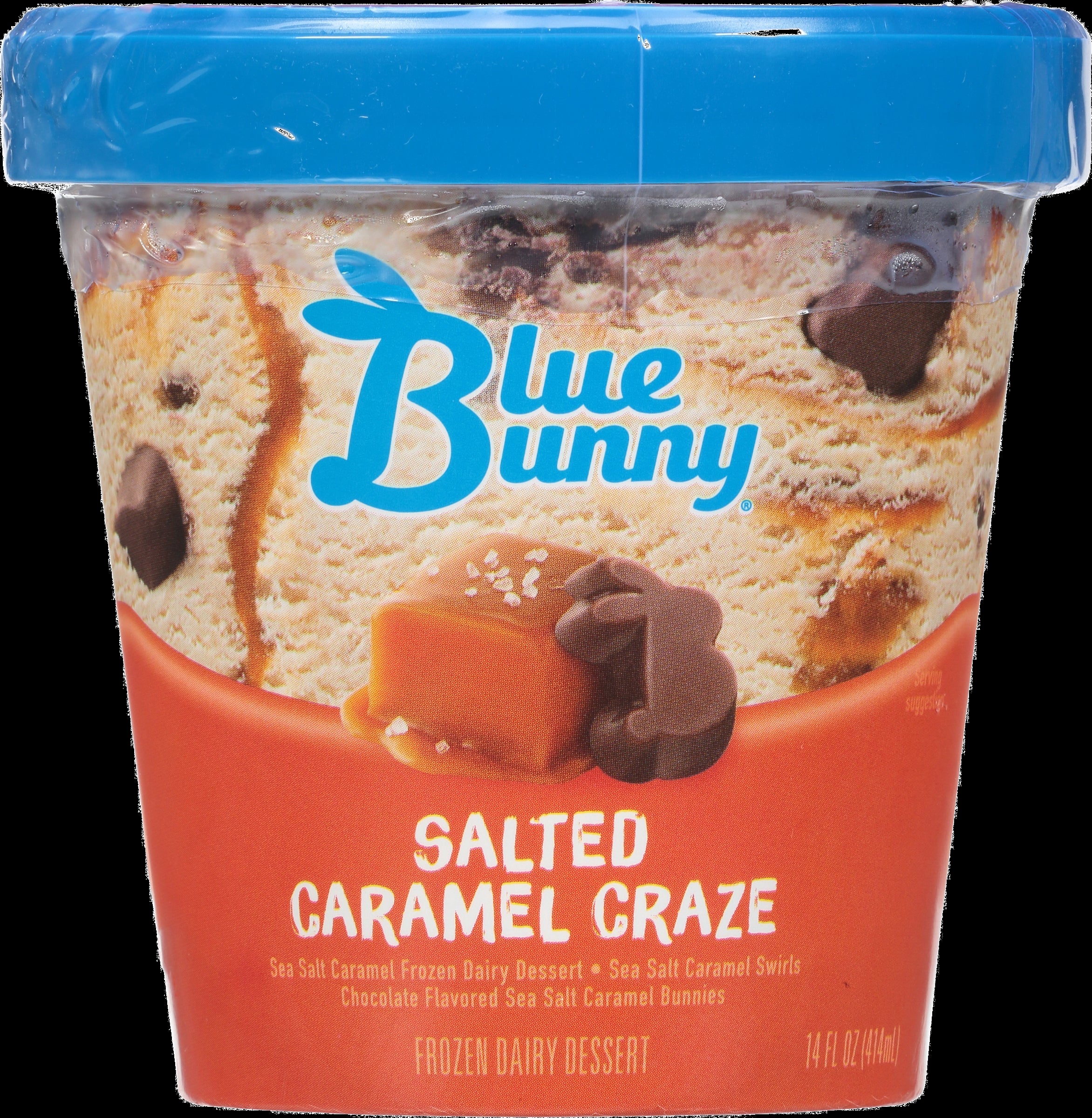 Blue Bunny Salted Caramel Craze Frozen 14 Fl Oz