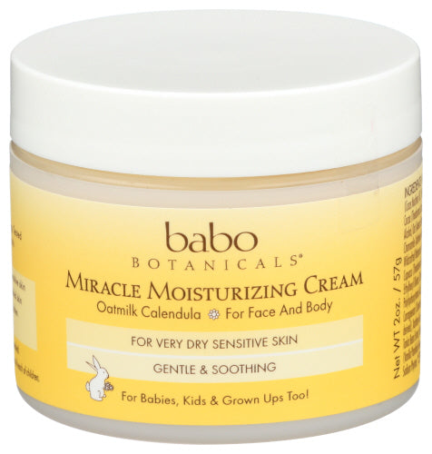 Babo Botanicals Moisturizing Oatmilk Miracle Cream 2.0 oz