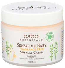 Wholesale Babo Botanicals Sensitive Baby Miracle Cream Fragrance 2 oz- Bulk