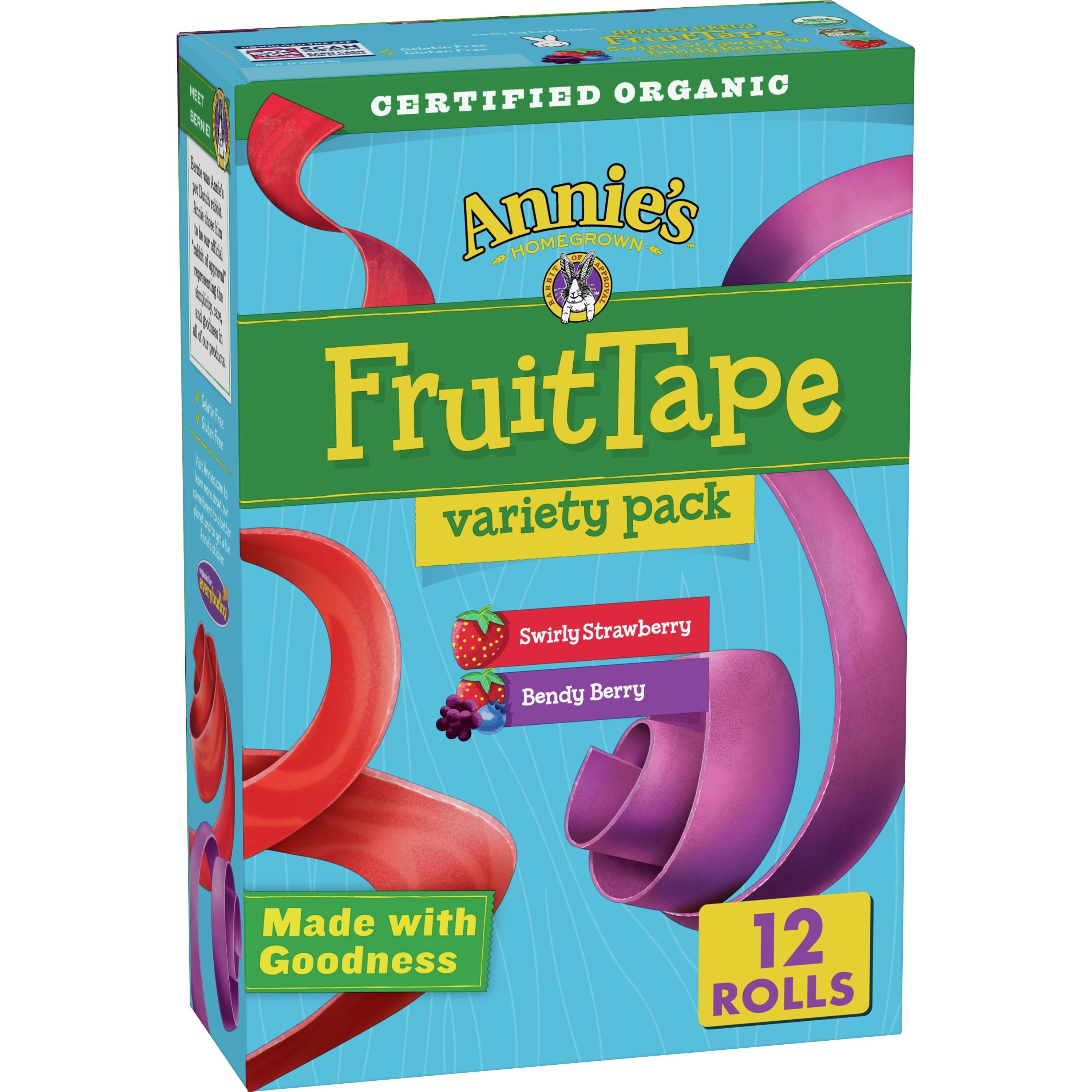 Annie's Homegrown FruitTape Variety Pack 9 Oz Box
