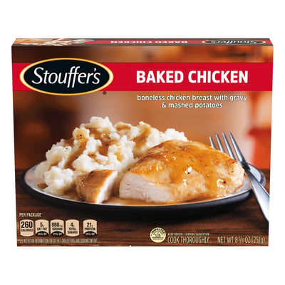 Stouffer's Baked Chicken 8.87 Oz Frozen Meal